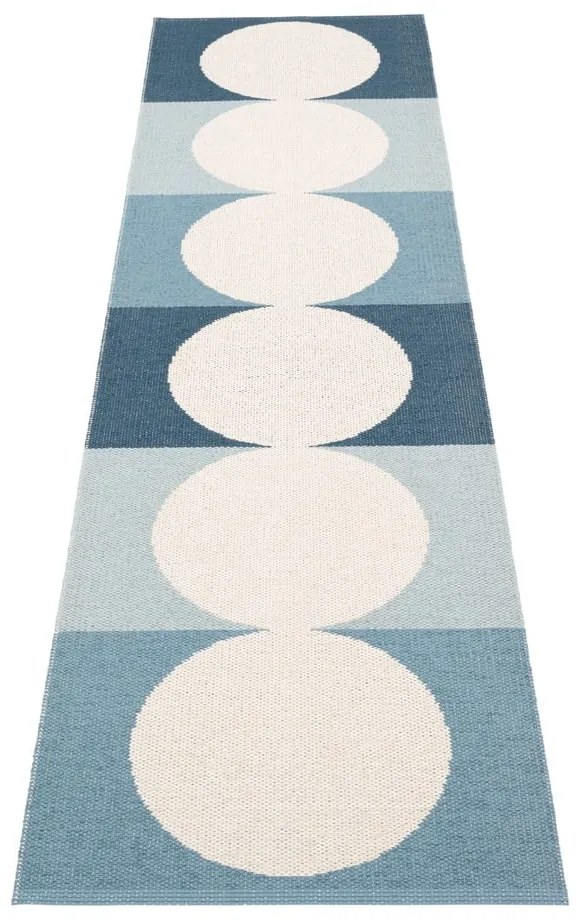 Modro-krémový vnútorný a vonkajší behúň 70x280 cm Otto Sky – Pappelina