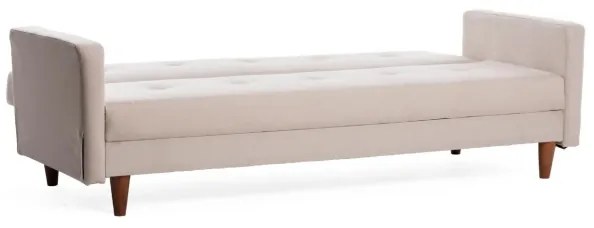 Dvojmiestná pohovka NARA krémová/béžová