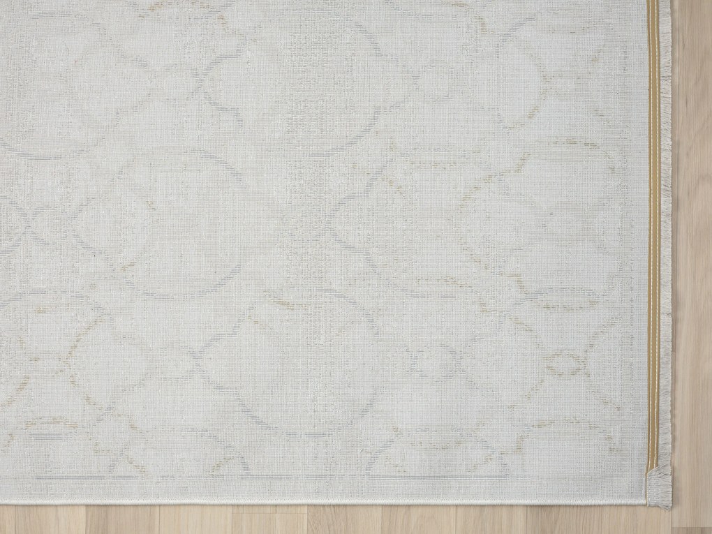 My Flair, Kusový koberec My Floor creme, 200x290, šedá, chodba / predsieň