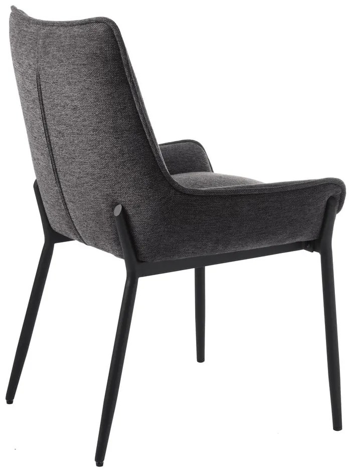 Tmavosivá jedálenská stolička Calgary – Unique Furniture