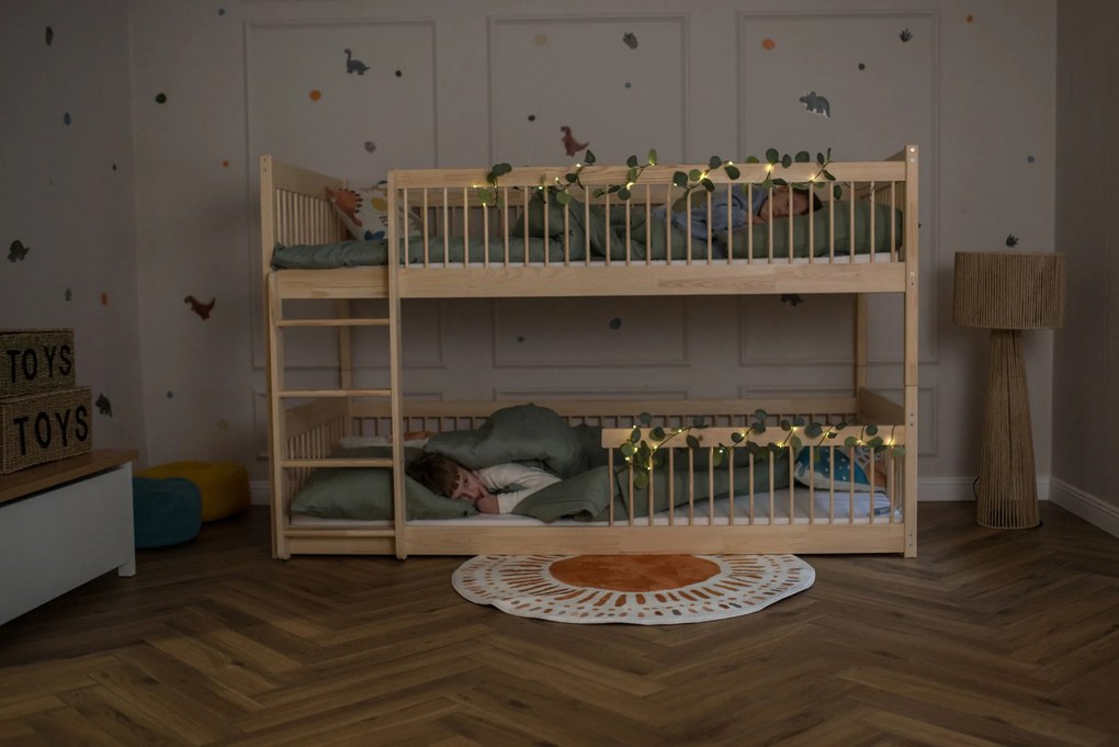 Detská poschodová posteľ 90x200 GLADYS - borovica