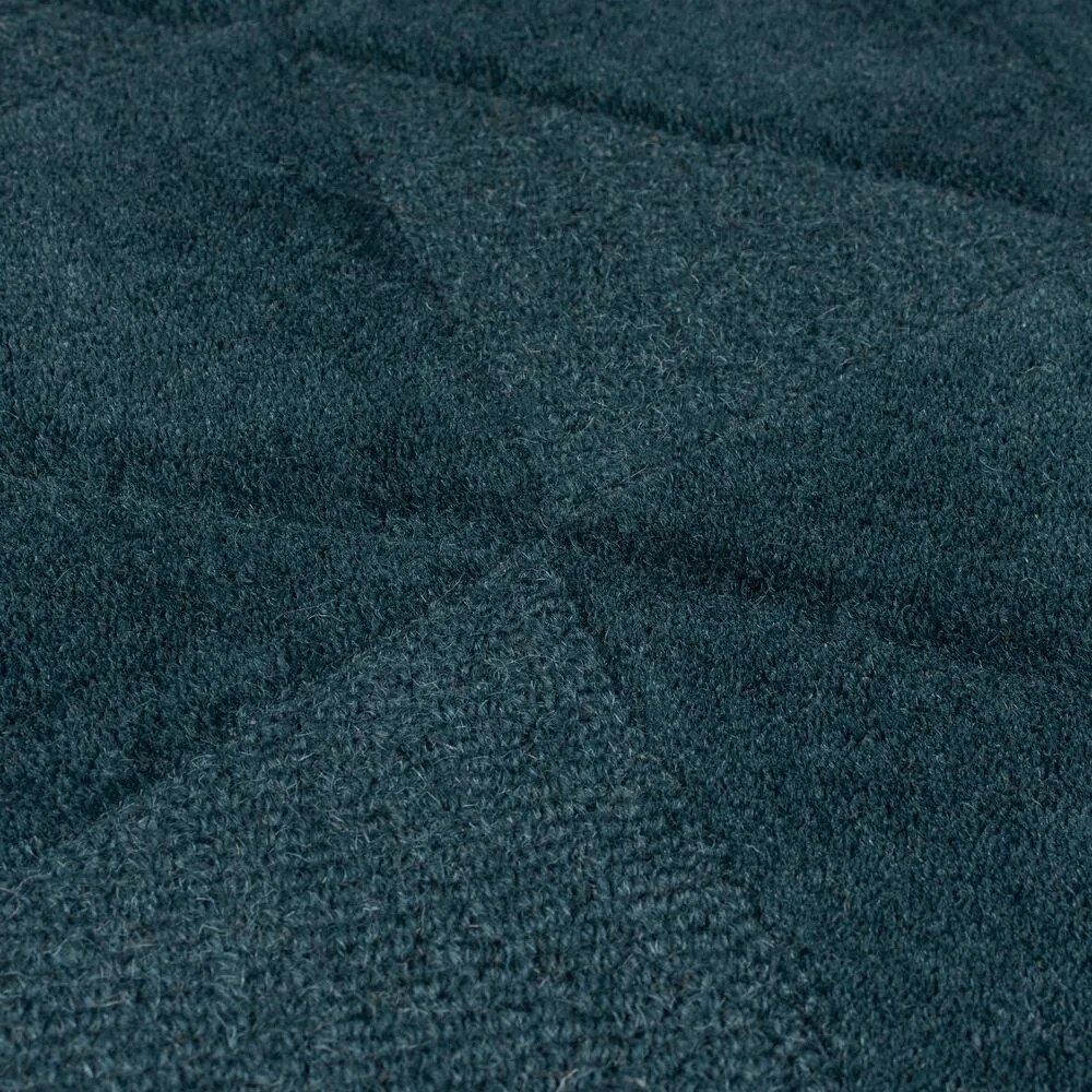 Flair Rugs, Kusový koberec Moderno Shard Teal, 200x290, modrá, chodba / predsieň