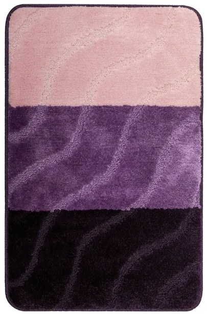 Sada kúpeľňových koberčekov FIORI fialová