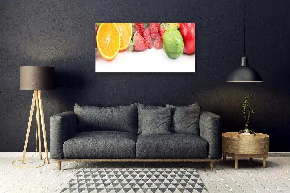 Obraz na akrylátovom skle Ovocie kuchyňa 100x50 cm