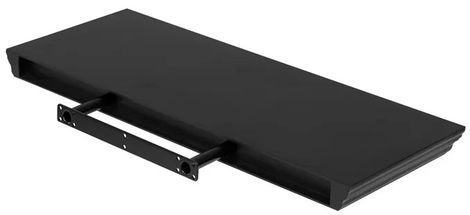 Autronic BONTEC Polička, mdf, čierna, P-024 BK Farba: Čierna