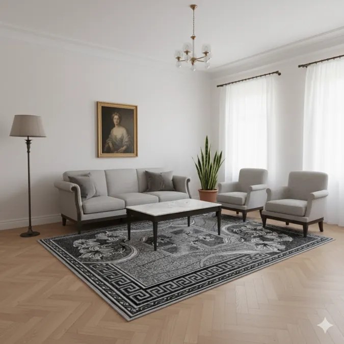 DC Koberec PP grécky sivá Rozmer: 80×150 cm