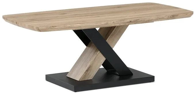 Autronic BONTEC Konferenčný stolík 120x60cm, mdf, dub san remo, CT-W1570 SRE Farba: Hnedá