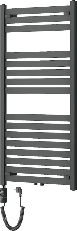 Mexen Uran, elektrické vykurovacie teleso 1200x600 mm + vykurovacia tyč 600 W, antracitová, W105-1200-600-2600-66