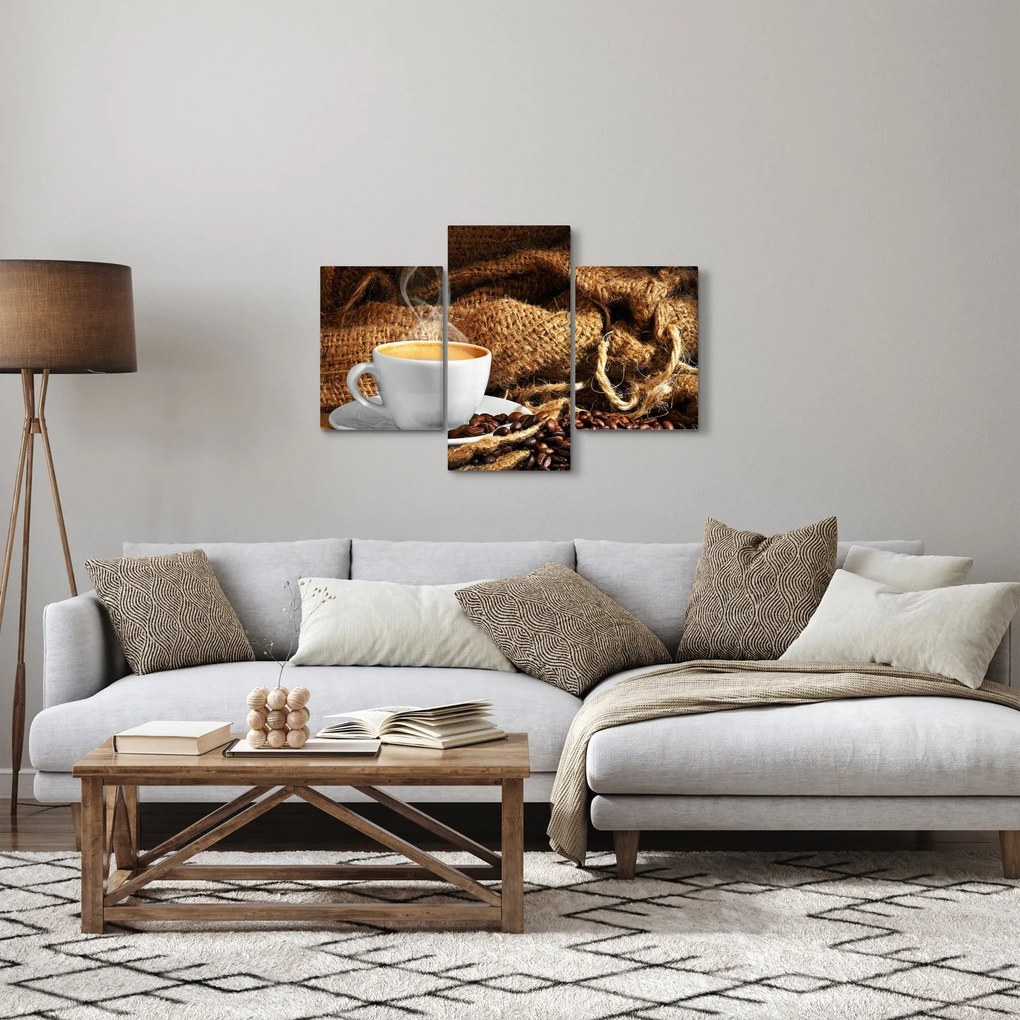 Obraz - Šálka kávy (90x60 cm)