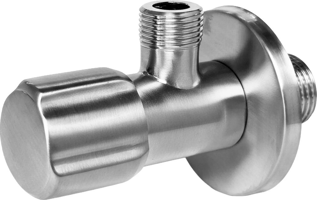 Rea Rea, rohový ventil 1/2" x 3/8", brúsená oceľ, REA-03615