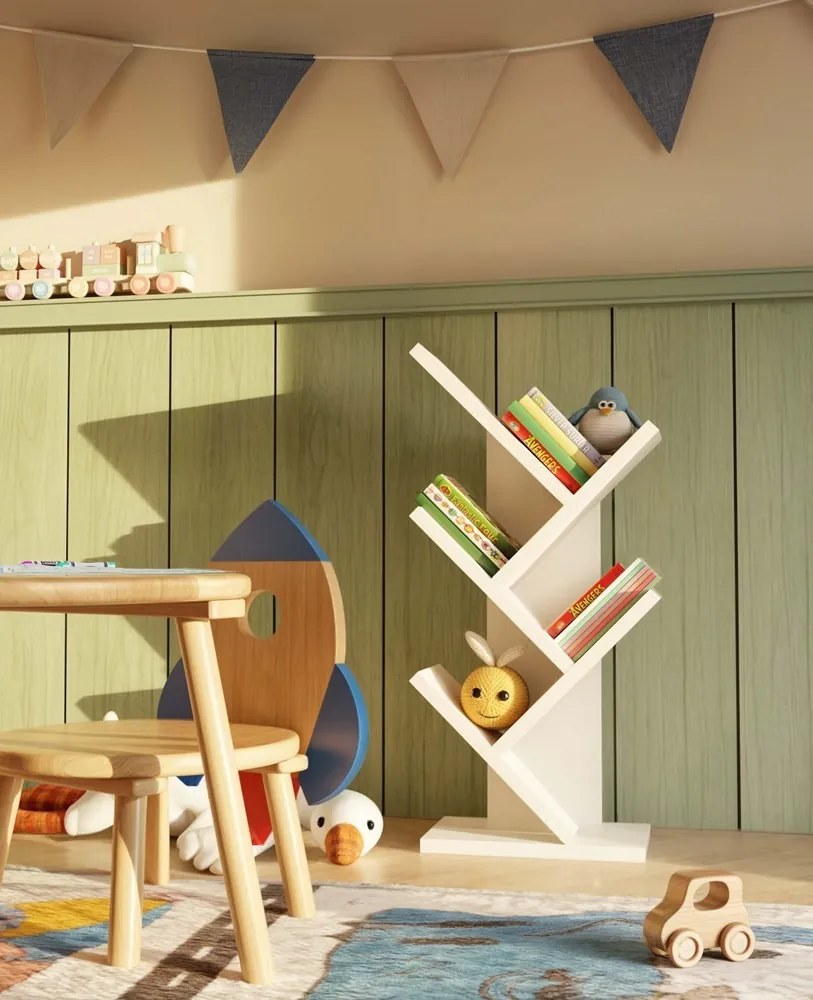 Knižnica Zábavná Mini 26,5 cm biela