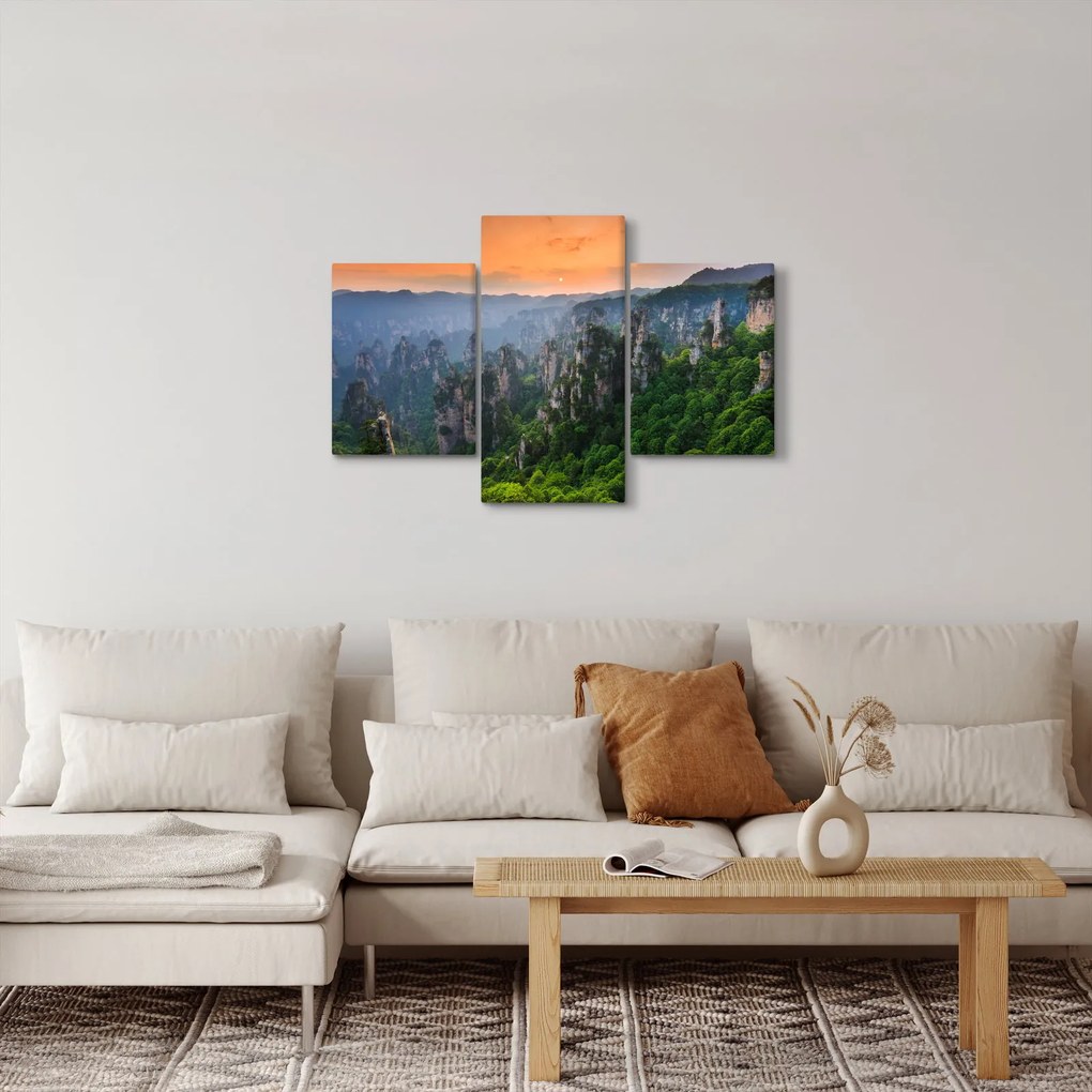 Obraz - Národný lesný park Zhangjiajie (90x60 cm)
