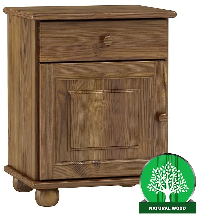 Nočný stolík dub filunek