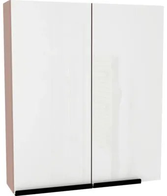 Zrkadlová skrinka Devo Etna 2.0 ľavá 60 x 16 x 70 cm antique rose