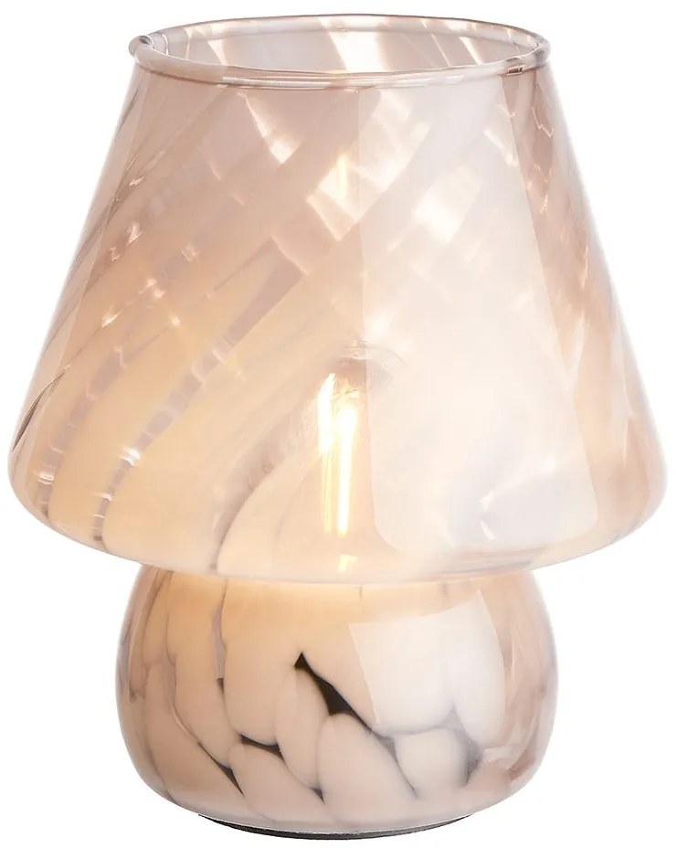 MISS MARBLE LED Lampa 17 cm - biela