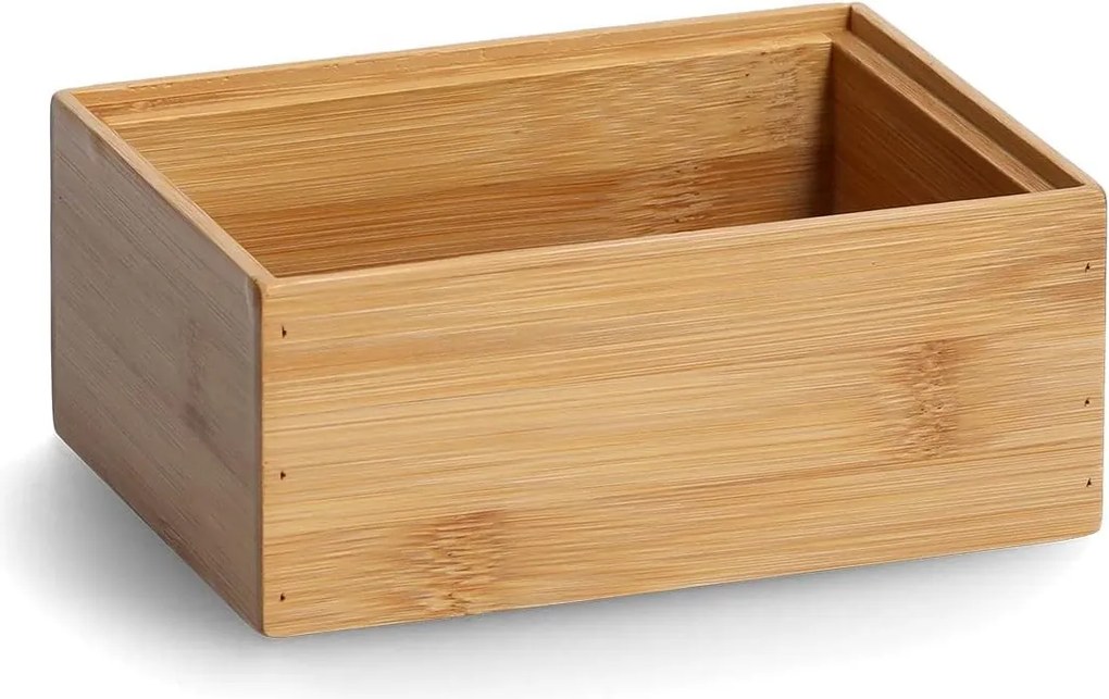 Zeller Present Úložný box, organizér do šuplíka, bambusová sada 2ks (17x12x12)
