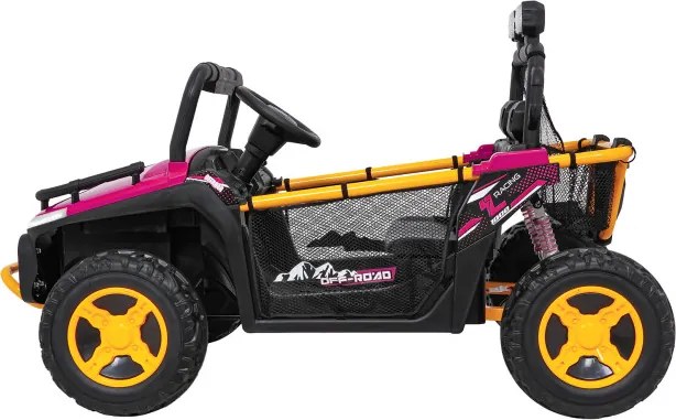 Elektrické autíčko Buggy UTV SPEED ružové