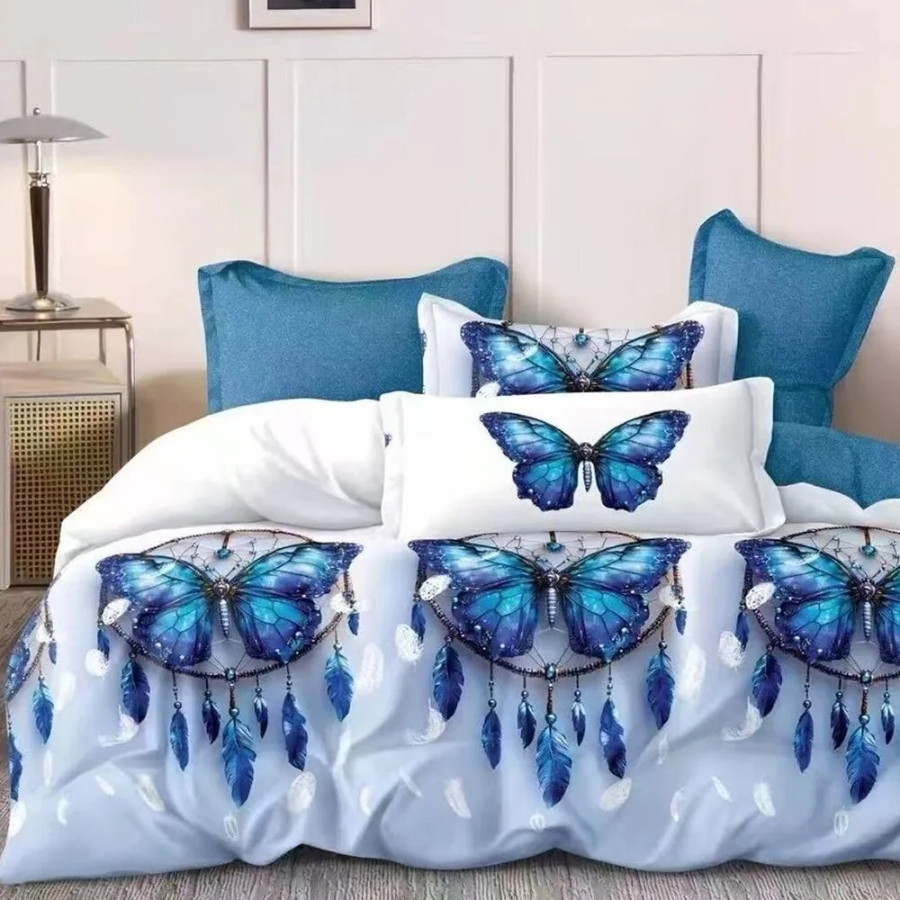 Obliečky VARMA BUTTERFLY 7-dielna sada 140x200 cm