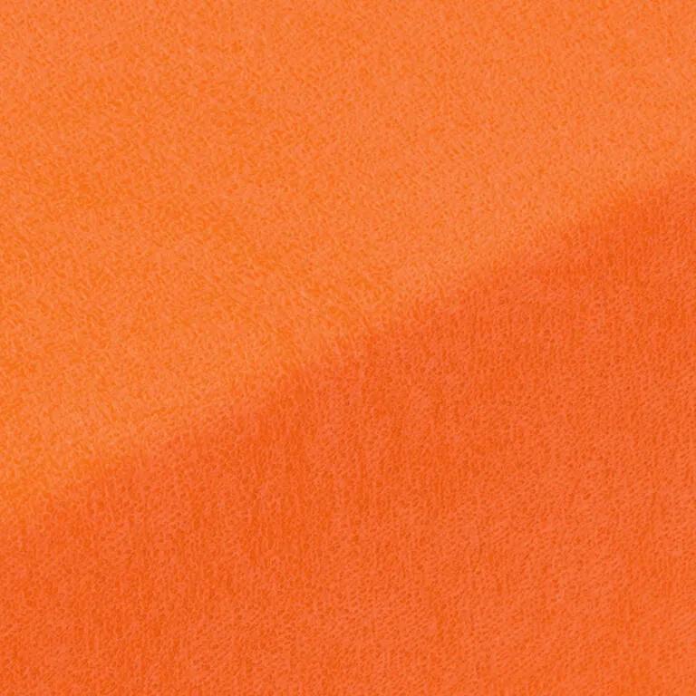 Napínacia plachta na posteľ froté EXCLUSIVE oranžová 160 x 200 cm