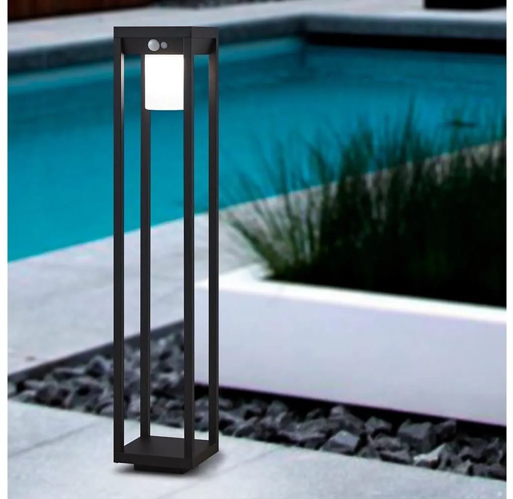 Eglo 900805 - LED Solárna lampa so senzorom MARTANO LED/3,7W/3,7V 2000 mAh IP44 EG900805