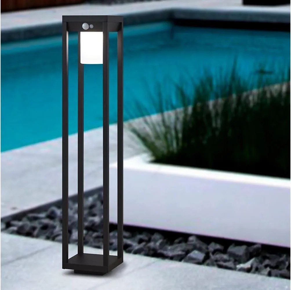 Eglo 900805 - LED Solárna lampa so senzorom MARTANO LED/3,7W/3,7V 2000 mAh IP44