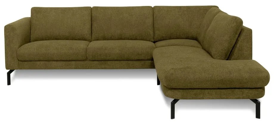 Rohová pohovka v horčicovej farbe (pravý roh) Gomero – Scandic