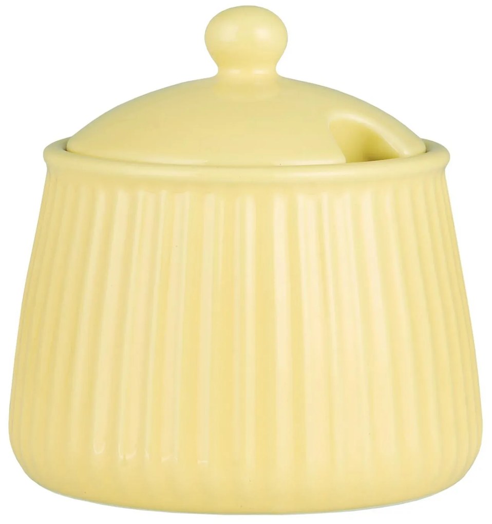 IB Laursen Keramická cukornička MYNTE LEMONADE žltá