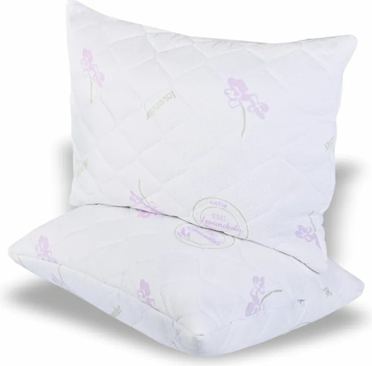 Vankúš 50x70 prešívaný antialergický Lavender EMI 1+1 ZADARMO