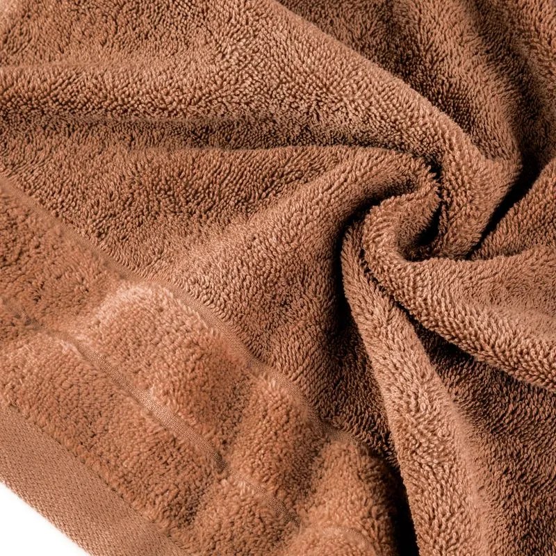 EUROFIRANY Elegantný uterák z jemného a vysoko savého froté, jednofarebný 30 cm x 50 cm oranžová 100 % bavlna Varianta: 387189