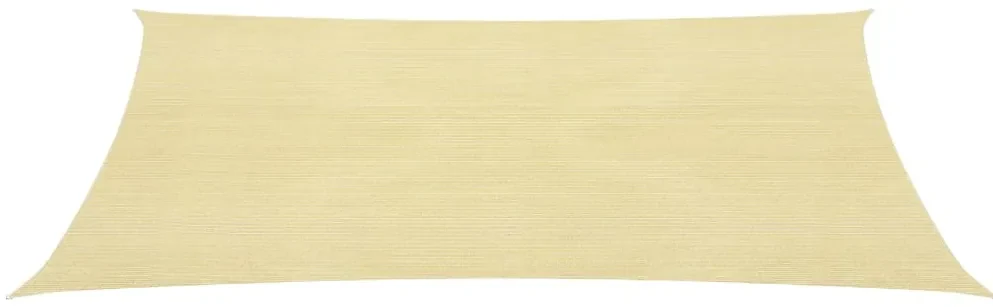 vidaXL Tieniaca plachta 160 g/m², béžová 3,5x4,5 m, HDPE