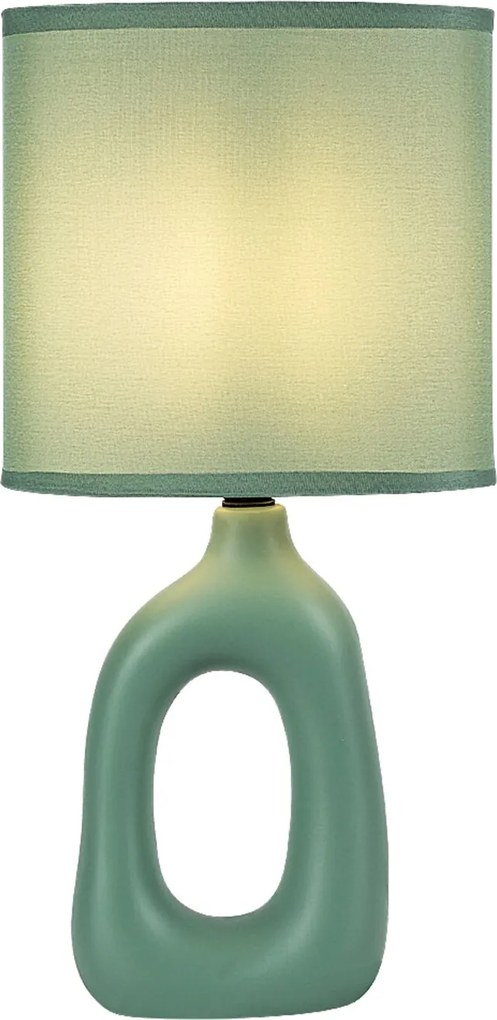Rabalux SYLIRA stolná lampa, zelená farba
