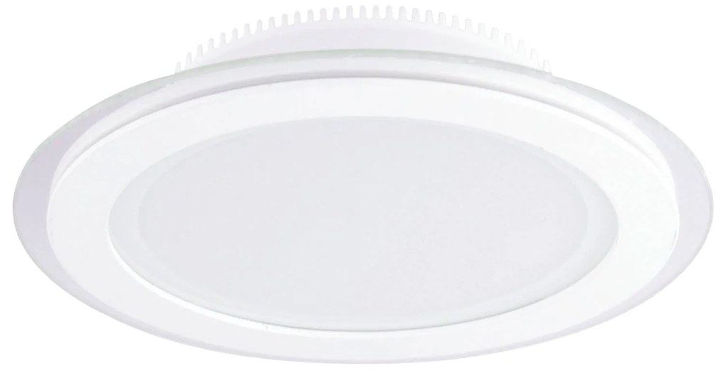 Zapustené LED svietidlo Kuro s IP44 v bielej