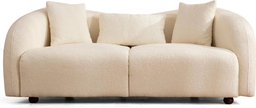 Pohovka dvojsedačka Venedikt (krémová)