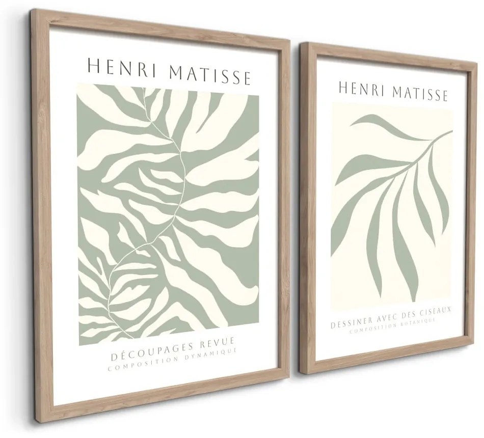 Obrazy v súprave 2 ks 30x40 cm Sage – Styler