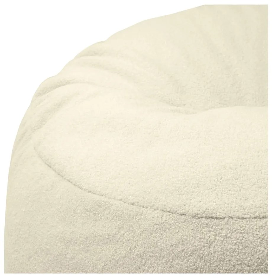 Hnedý detský sedací vak z textílie buklé Om 85 – SLOWDOWN