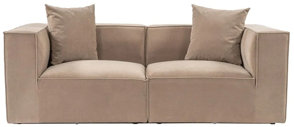 Dvoumístná pohovka Sora 220 cm cappucino