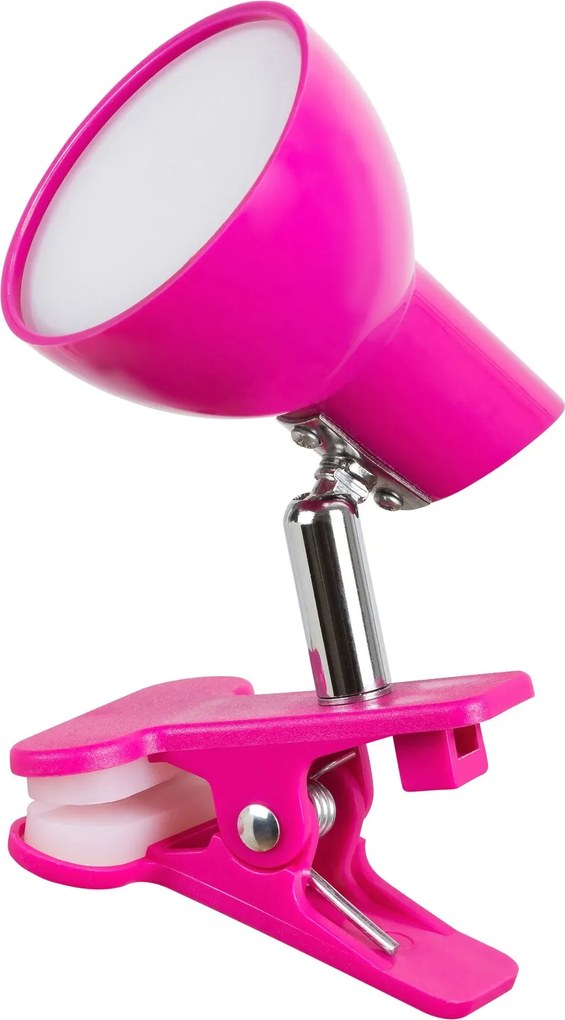 Rabalux NOAH LED lampička s klipom 5W | 360lm | 3000K - ružová