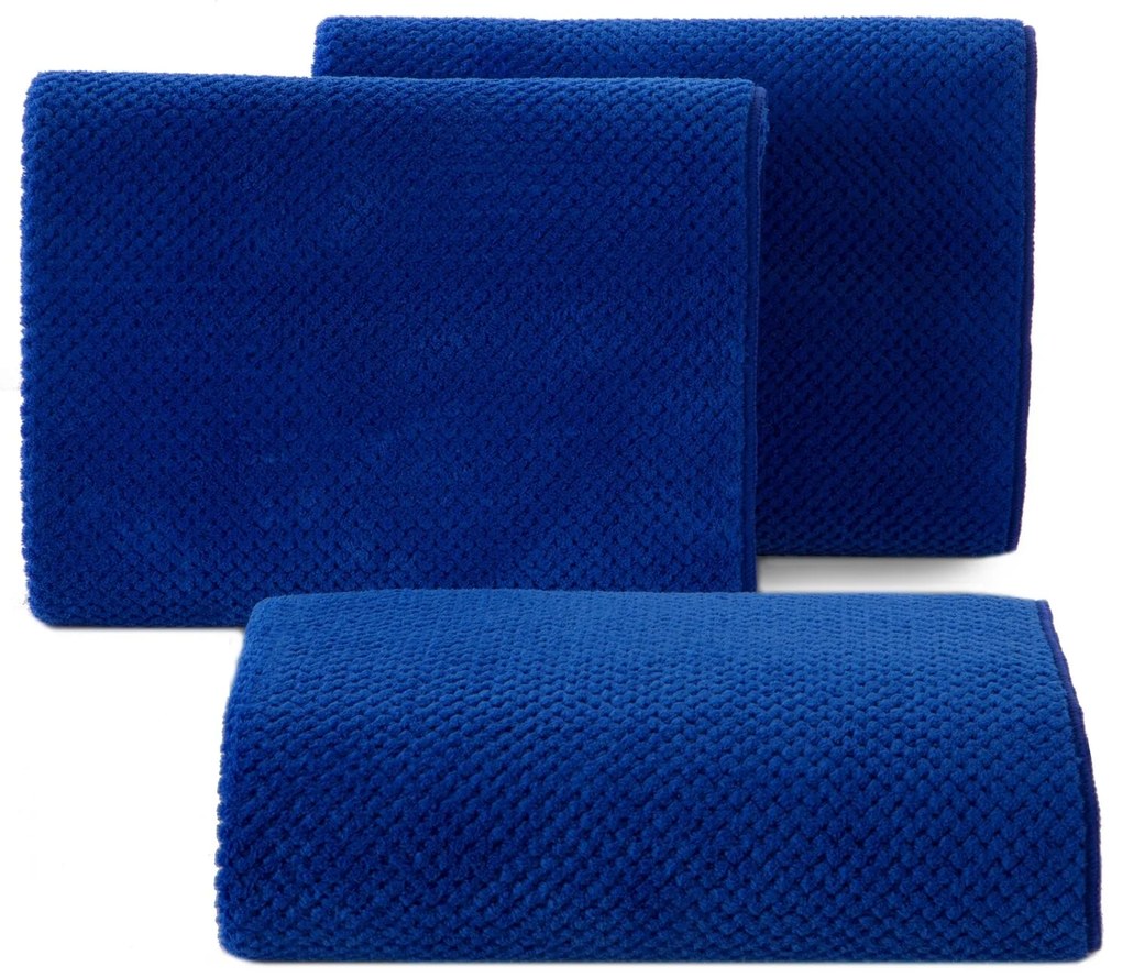 RÝCHLOSCHNÚCI UTERÁK Z MIKROVLÁKNA ZOE1 70X140 CM TMAVOMODRÁ