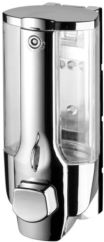 Aqualine Aqualine, Dávkovač tekutého mydla na zavesenie 350ml, chrom, 72075