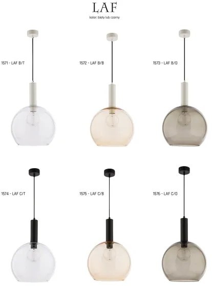 Jupiter 1575 - LAF C/B - Závesné svietidlo LAF E27/60W