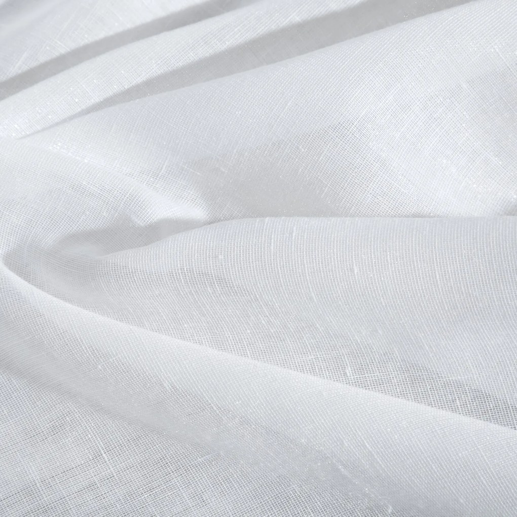 ZÁCLONA NA PÁSKE VIOLA 300X145 CM BIELA