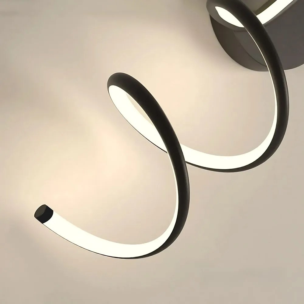 Toolight Toolight, LED nástenné svietidlo 26W, 3000K, LHJ061-W, čierna, OSW-50053