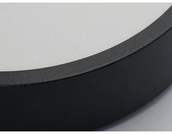 LED Stmievateľné stropné svietidlo LED/60W/230V 3000-6500K čierna + diaľkové ovládanie