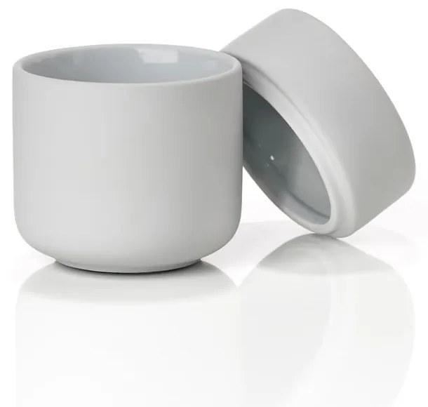 Svetlosivá kameninová dóza s vekom Zone UME