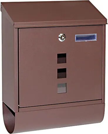 Poštová schránka RICHTER BK.203.HM (hnedá), RICHTER hnědá