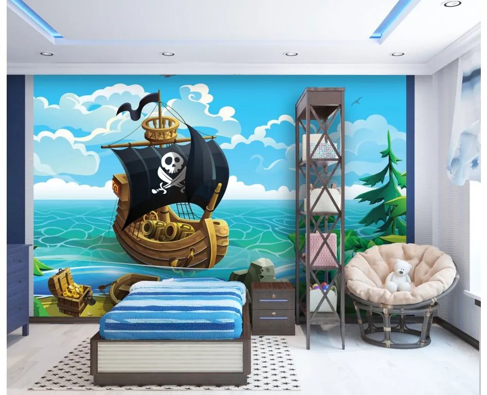 Tapeta na stenu Pirate ship