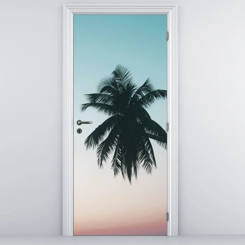 Fototapeta na dvere - Palma na Bali (95x205cm)