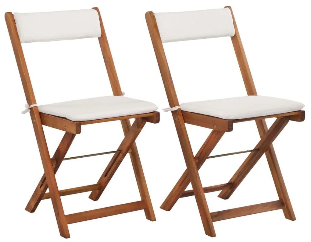 Krémový skladací set CHINO