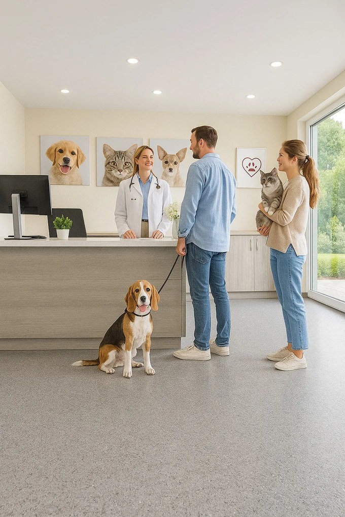 PVC podlaha - lino Flexar PUR 542-01 sv. šedá, na mieru, šíře 2m,4m, šedá, bez podkladu, kancelária, Lentex