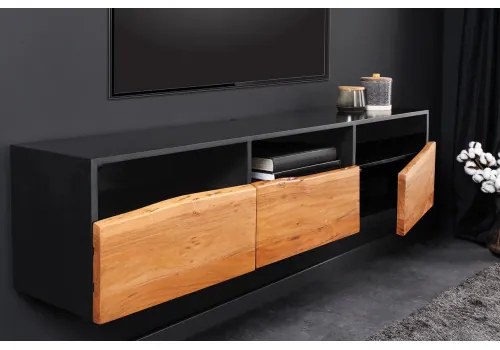 TV-skrinka 44057 Artwork 140cm Drevo Acacia - Komfort-nábytok